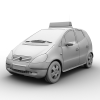 Mercedes A Polizei-汽车-其它-VR/AR模型-3D城