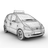Mercedes A Polizei-汽车-其它-VR/AR模型-3D城