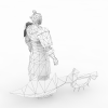 男人-角色人体-角色-VR/AR模型-3D城