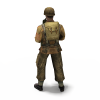 部队军人-角色人体-男人-VR/AR模型-3D城