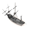 小型帆船-船舶-其它-VR/AR模型-3D城
