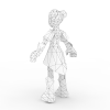武林外传NPC-角色人体-角色-VR/AR模型-3D城