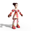 武林外传NPC-角色人体-角色-VR/AR模型-3D城
