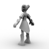 武林外传NPC-角色人体-角色-VR/AR模型-3D城