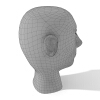 男性头像-角色人体-医学解剖-VR/AR模型-3D城