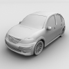 雪铁龙轿车-汽车-家用汽车-VR/AR模型-3D城
