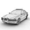 Bmw 540 Police Dubai-汽车-其它-VR/AR模型-3D城