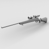 [枪械gun] 生化危机5武器（S75）-角色人体-角色-VR/AR模型-3D城