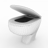 马桶-建筑-卫浴-VR/AR模型-3D城