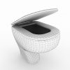 马桶-建筑-卫浴-VR/AR模型-3D城