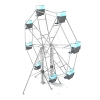 摩天轮-建筑-基础设施-VR/AR模型-3D城