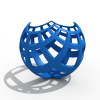 球面投影-艺术-3D打印模型-3D城