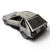 被击毁的卡拉82两厢车-汽车-其它-VR/AR模型-3D城