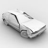 被击毁的卡拉82两厢车-汽车-其它-VR/AR模型-3D城