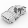 被击毁的卡拉82两厢车-汽车-其它-VR/AR模型-3D城
