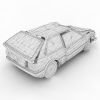 被击毁的卡拉82两厢车-汽车-其它-VR/AR模型-3D城