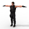 Gunner Jensen角色-角色人体-角色-VR/AR模型-3D城