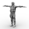 Gunner Jensen角色-角色人体-角色-VR/AR模型-3D城