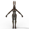 最终幻想中的人物-角色人体-角色-VR/AR模型-3D城