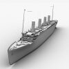 泰坦尼克号-船舶-轮船-VR/AR模型-3D城