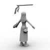 武林外传NPC-角色人体-角色-VR/AR模型-3D城