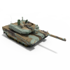 XK2 Black Panther 坦克-汽车-军事汽车-VR/AR模型-3D城