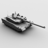 XK2 Black Panther 坦克-汽车-军事汽车-VR/AR模型-3D城