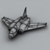 隐形战斗机-飞机-军事飞机-VR/AR模型-3D城