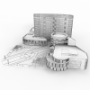 建筑-建筑-办公-VR/AR模型-3D城