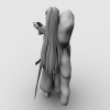 杀生丸-角色人体-角色-VR/AR模型-3D城