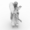 杀生丸-角色人体-角色-VR/AR模型-3D城