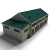 银行-建筑-基础设施-VR/AR模型-3D城