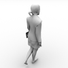 女人-角色人体-女人-VR/AR模型-3D城