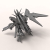 SD高达-角色人体-角色-VR/AR模型-3D城