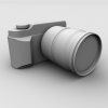 camera-科技-数码产品-VR/AR模型-3D城