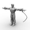 街头霸王：科迪-角色人体-角色-VR/AR模型-3D城