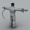 街头霸王：科迪-角色人体-角色-VR/AR模型-3D城