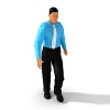 男人-角色人体-男人-VR/AR模型-3D城