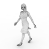 女人-角色人体-女人-VR/AR模型-3D城