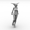 剑灵-角色人体-角色-VR/AR模型-3D城