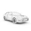 丰田维德-汽车-家用汽车-VR/AR模型-3D城