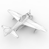 水上飞机-飞机-军事飞机-VR/AR模型-3D城