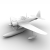 水上飞机-飞机-军事飞机-VR/AR模型-3D城