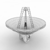 70-Meter Dish雷达-科技-航天卫星-VR/AR模型-3D城