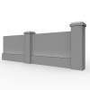 围墙-建筑-其它-VR/AR模型-3D城