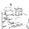 郊区的家庭豪宅-建筑-住宅-VR/AR模型-3D城