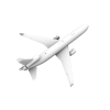 客机-飞机-VR/AR模型-3D城
