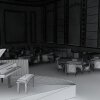 餐厅-建筑-餐厅-VR/AR模型-3D城