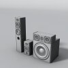 音箱-科技-数码产品-VR/AR模型-3D城