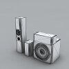 音箱-科技-数码产品-VR/AR模型-3D城